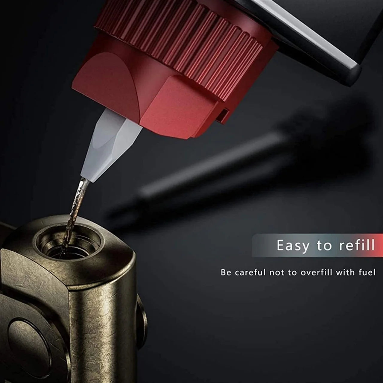 Fire Starter Lighter Waterproof Flint Match Metal Keychain
