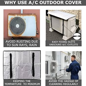Outside Air Conditioner Units Cover, Window Air Conditioner