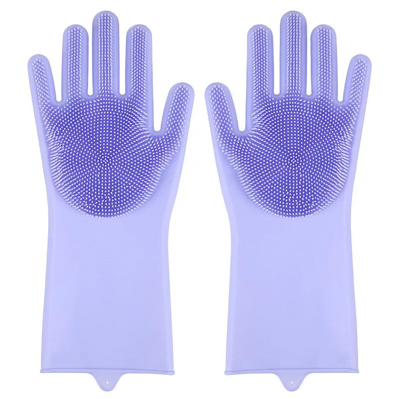 SuperScrub Silicone Gloves – Clean Smarter, Not Harder FREE SHIPPING